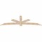 Ekena Millwork Alberta Smooth Timber Gable Bracket, Douglas Fir, 96"W x 32"H x 1 1/2"D x 5 1/2"F, 8/12 Pitch GBW096X32X0206ALB00SDF - alternate 3